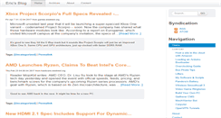 Desktop Screenshot of blog.allthingsgeek.com