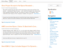 Tablet Screenshot of blog.allthingsgeek.com